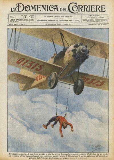 Aerial Acrobatics by Achille Beltrame